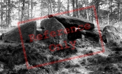 The Stone Table Of The Wizard 1896, Alderley Edge