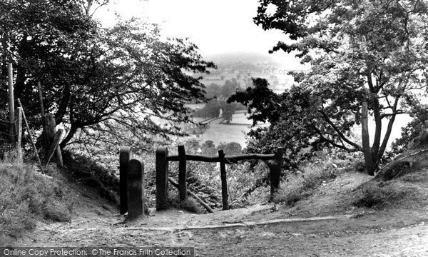 Photo of Alderley Edge, The View From The Edge c.1955