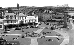 The Square c.1955, Barnstaple