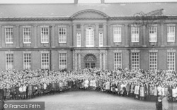 Children Outside The Library c.1920, Bethnal Green