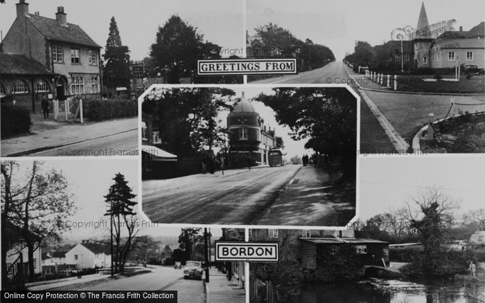 Photo of Bordon, Composite c.1960
