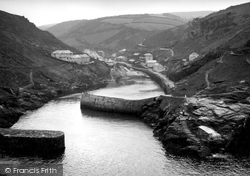 The Harbour c.1955, Boscastle