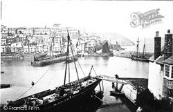 Harbour c.1875, Brixham