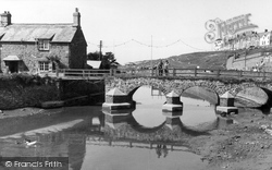 Nanny Moore's Bridge c.1960, Bude