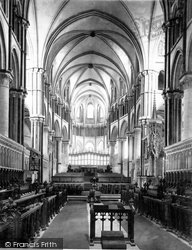 Cathedral, Choir East c.1862, Canterbury