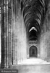Cathedral, Nave East c.1862, Canterbury