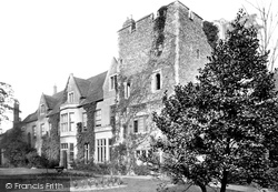Cathedral, The Deanery c.1868, Canterbury