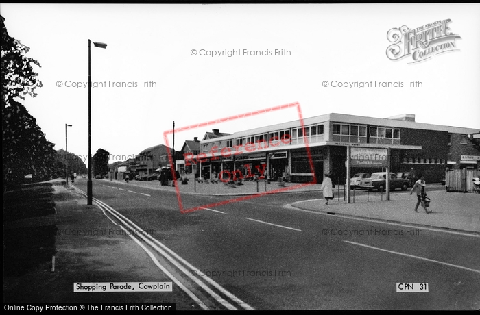 Photo of Cowplain, Shopping Parade c.1965