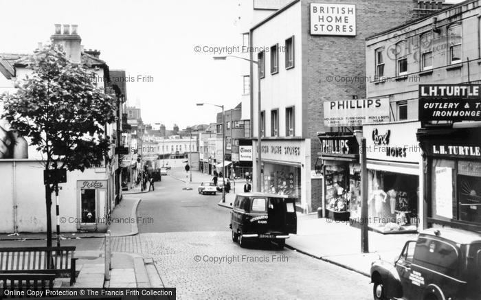 Photo of Croydon, Crown Hill c1965