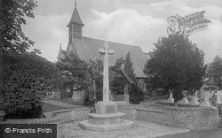Church Of St John And War Memorial 1921, Milford
