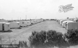 Sunningdale Caravan Park c.1955, Newport