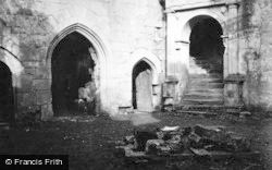Inner Courtyard 1952, Wardour Castle