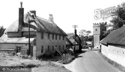 Thatching c.1960, West Stafford