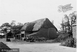 Old Barn, Woolbridge Manor Hotel c.1955, Wool